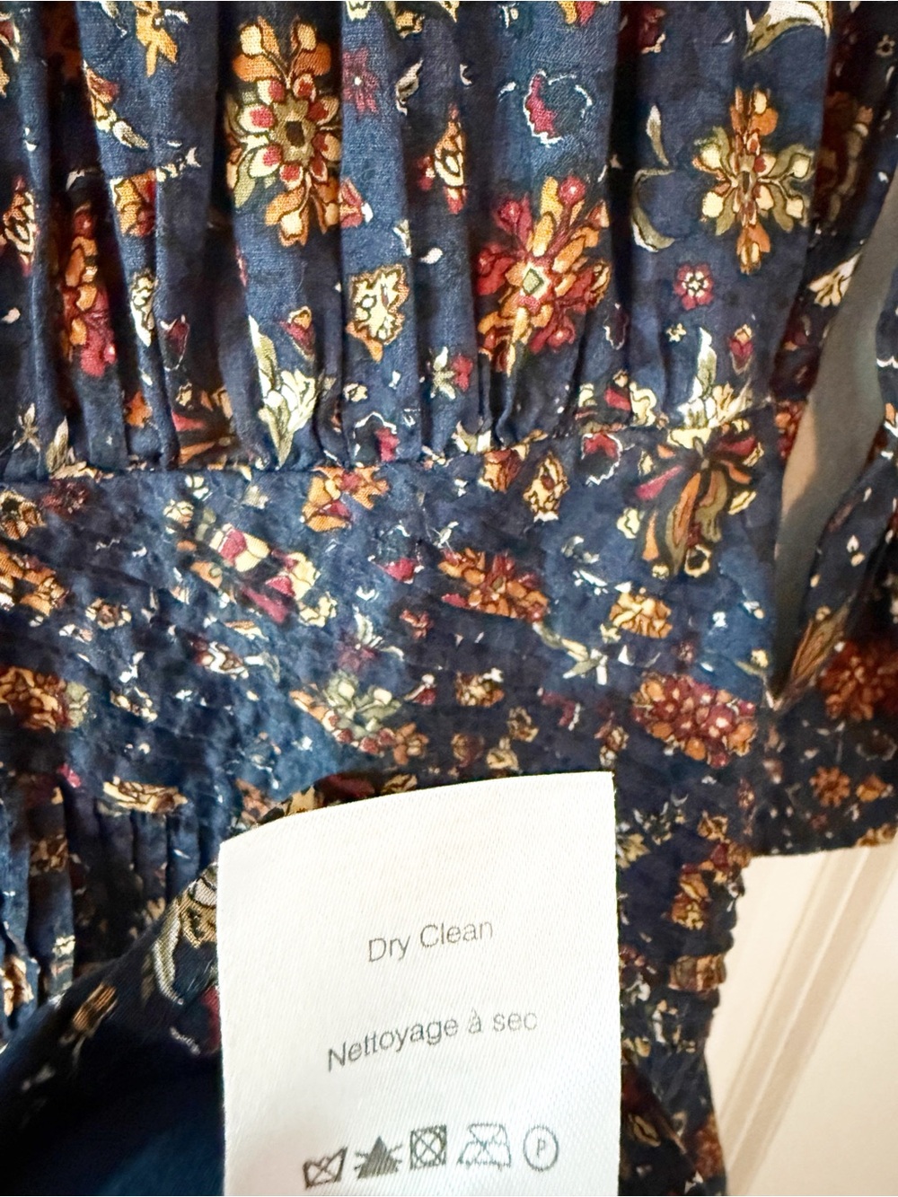 Veronica Beard Shireen Pleated Floral Midi Dress Sz 6 - Picture 10 of 10